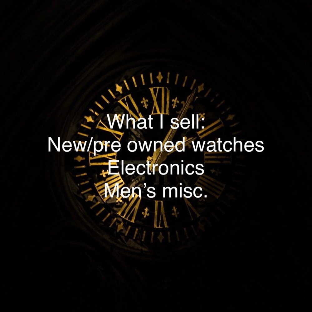 What I sell
